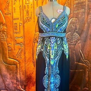 INC Colorful Summer Maxi Dress